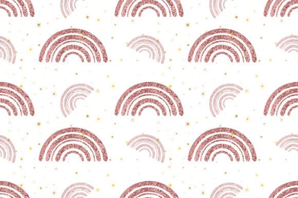 Download Boho Glitter Rainbow Pattern - Boho glitter Collection