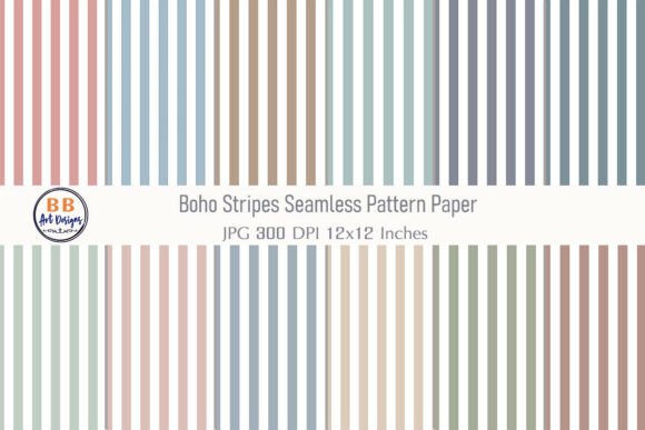 Download Boho Stripes Pattern Background Paper - Boho Collection