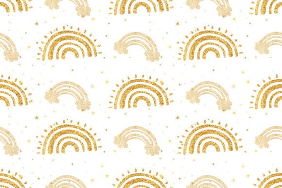 Download Boho Glitter Rainbow Pattern - Boho glitter Collection