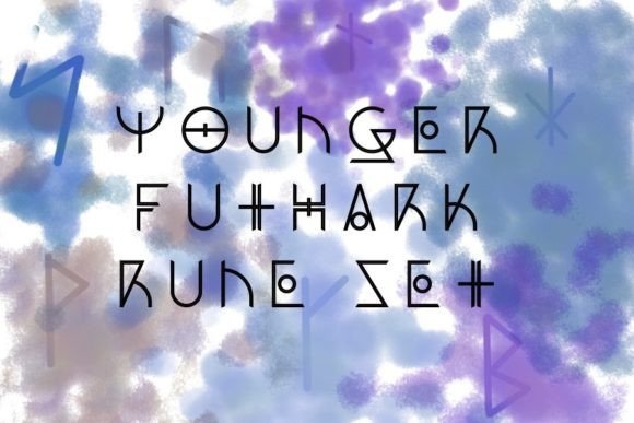 Download Procreate Stamps - Yngr Futhark Rune Set - Premium Resources