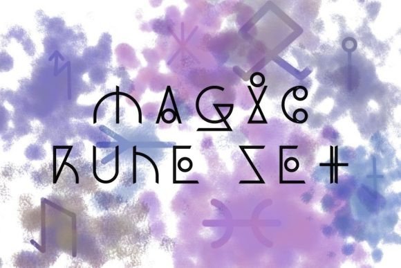 Download Procreate Stamps - Magic Rune Set - Premium Resources